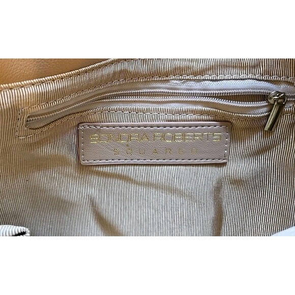 Sondra Roberts Squared Raffia Purse NEW Multicolor Floral Bamboo Clasp -oc- - Picture 15 of 16